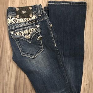 Dark Wash Miss Me Jeans